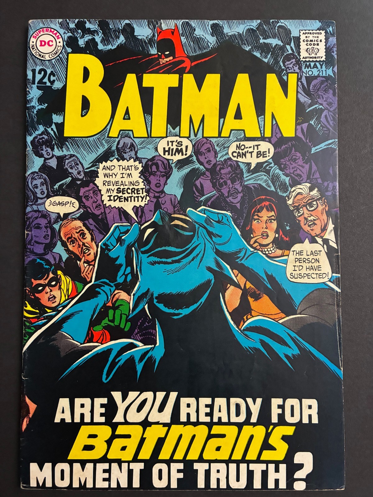 Batman 211 VG-FN -- \
