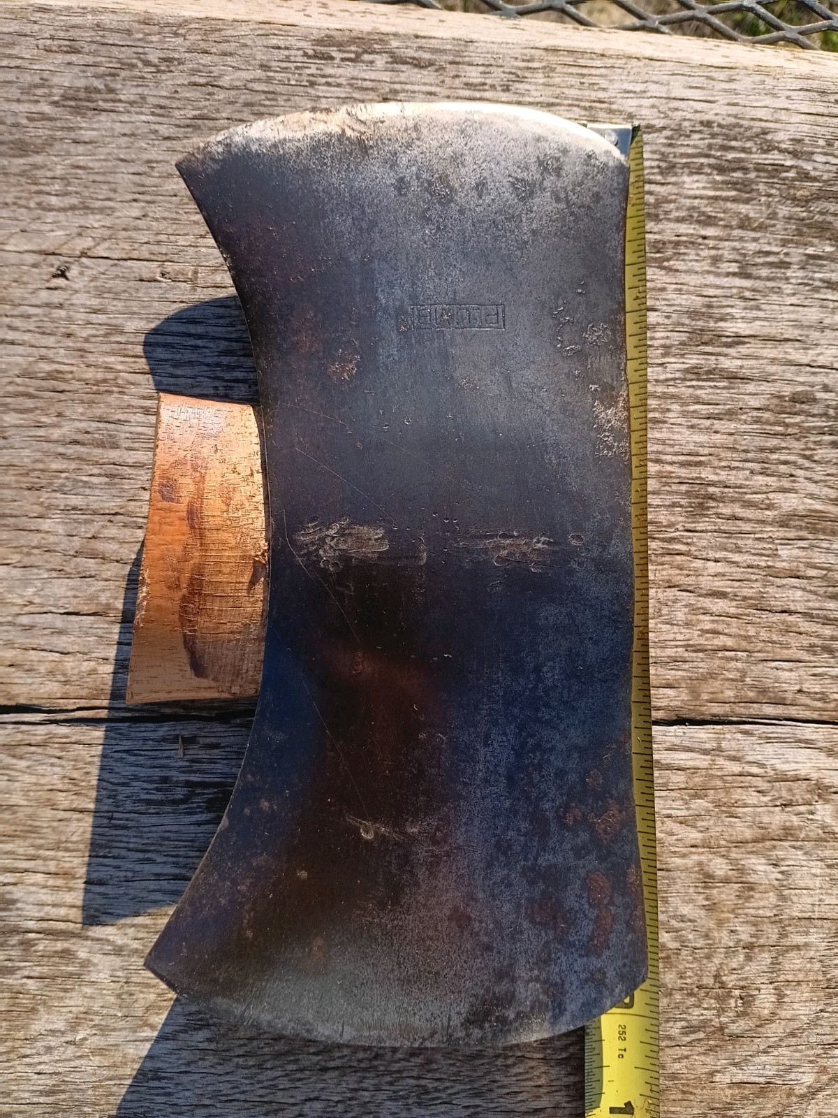 Vintage Plumb Double Bit Axe Head 4 lbs 7 oz