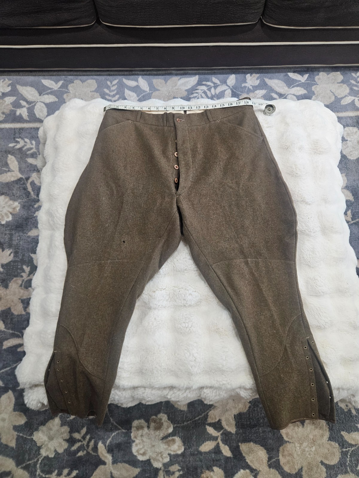 US WW1 WWI Size 36 tourse