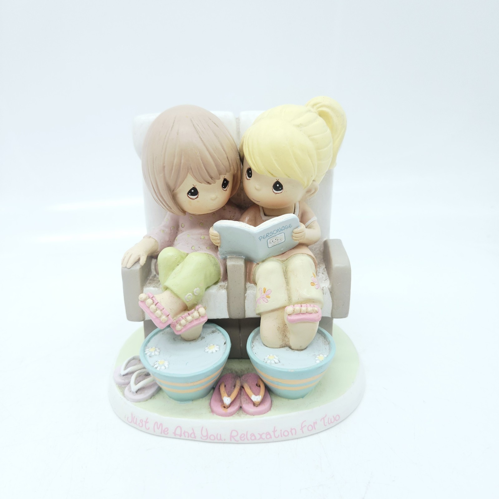 Precious Moments Just Me and You Relaxation for 2 Figurine Spa Collection 