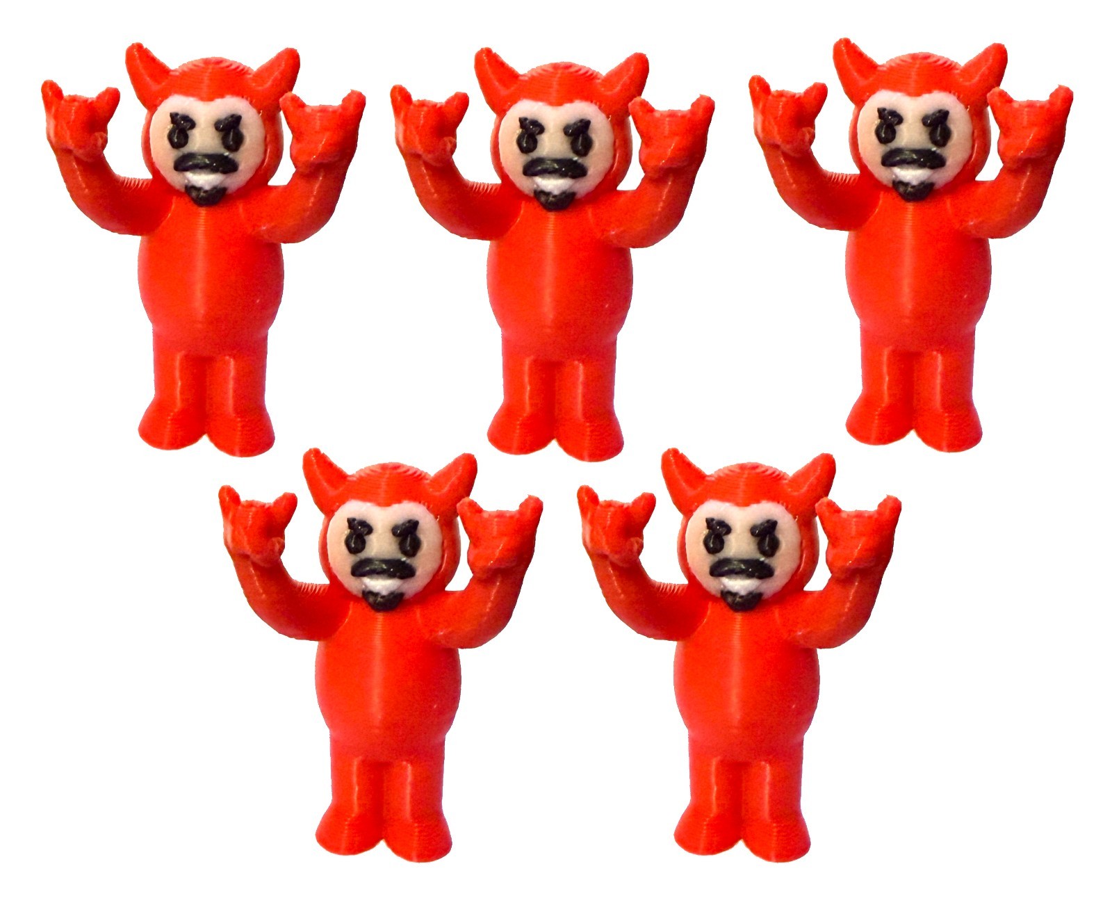 Lil Lucifer Tiny Devil 3D Print Tiny Jesus (5 Pack)