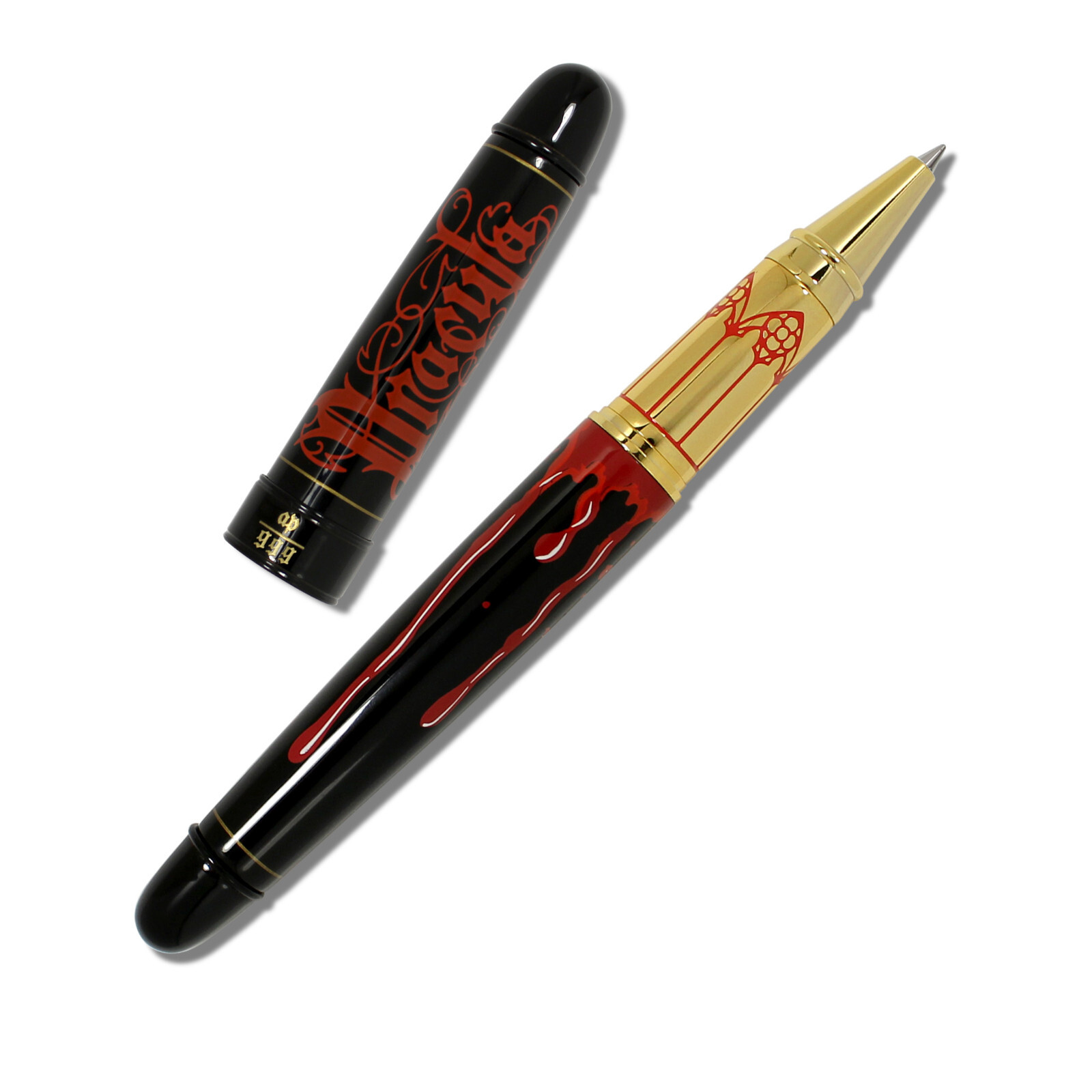 ACME Studio “Bram Stoker’s DRACULA” Lim Ed 150th Anniversary Roller Ball Pen NEW