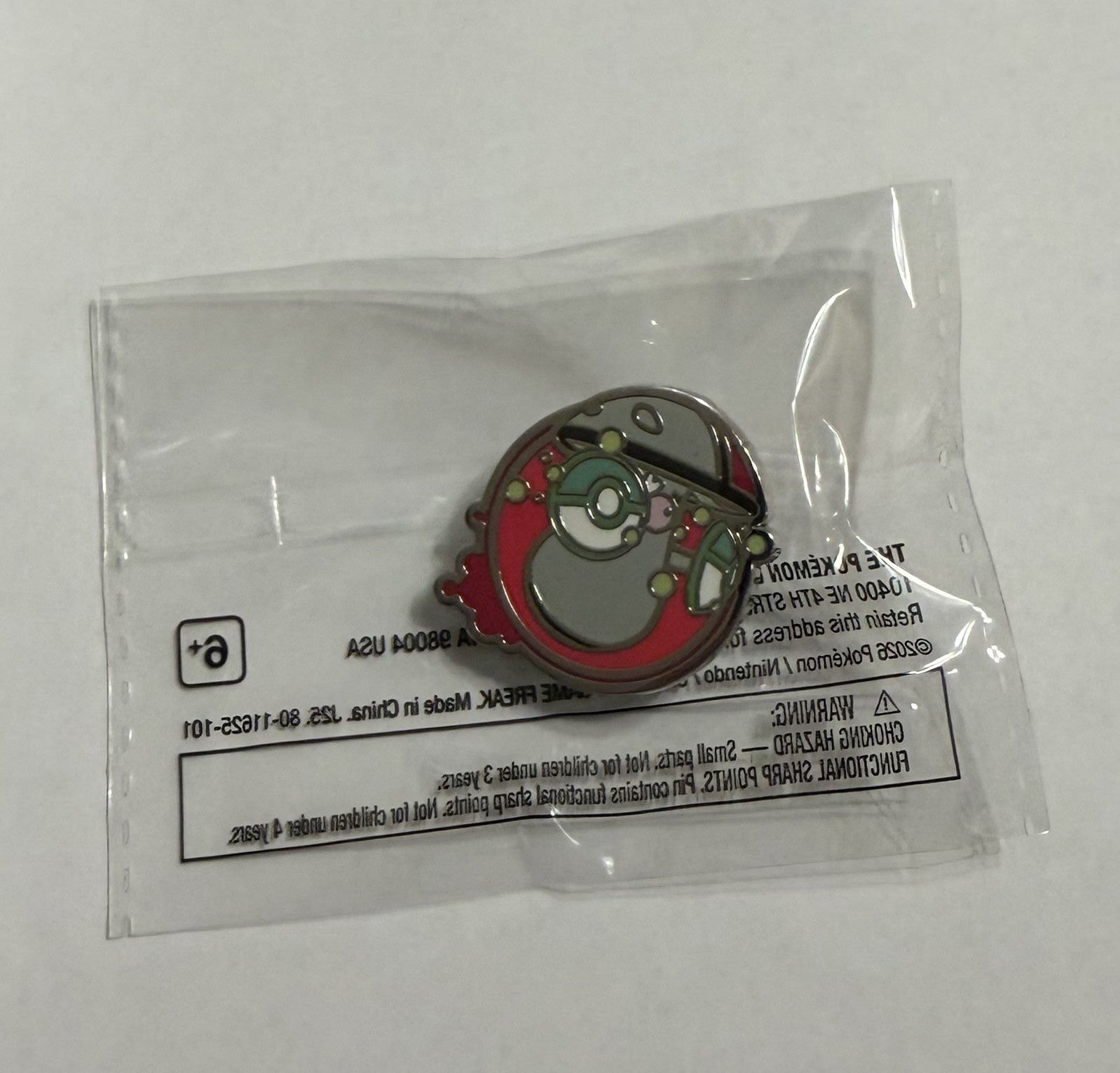 Pokemon XP World Championship 2026 Pin Rally Amoonguss