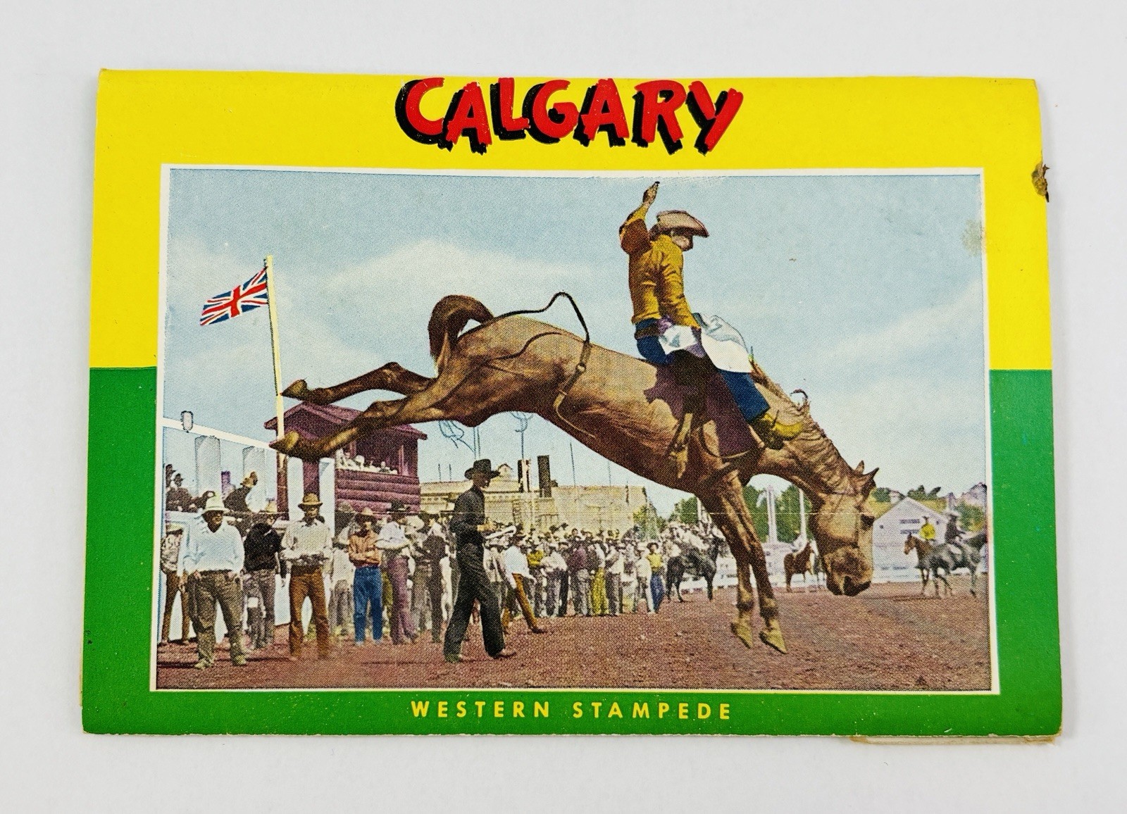 1950s Calgary Alberta Western Stampede Souvenir View Folder Rockies