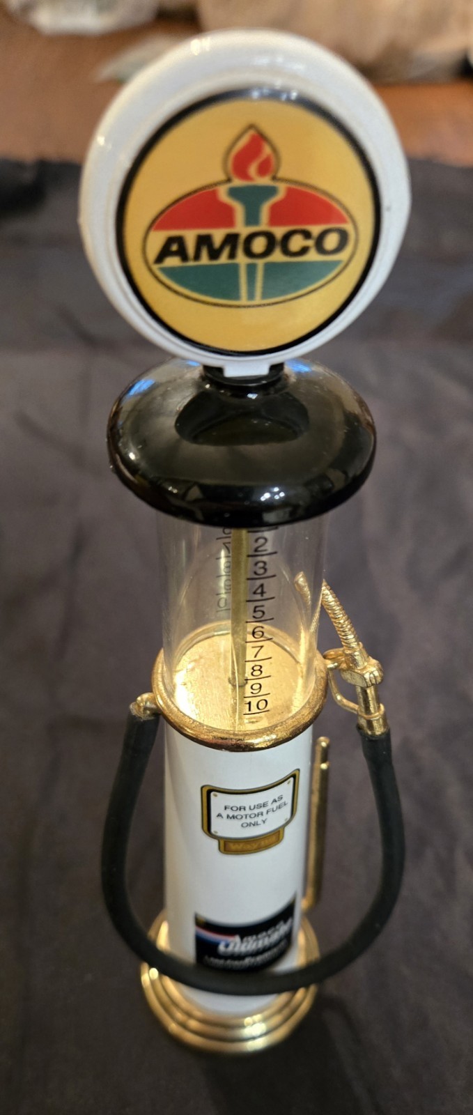 Gearbox Amoco 1920 Wayne Gas Pump Mechanical Coin Bank Die Cast  
