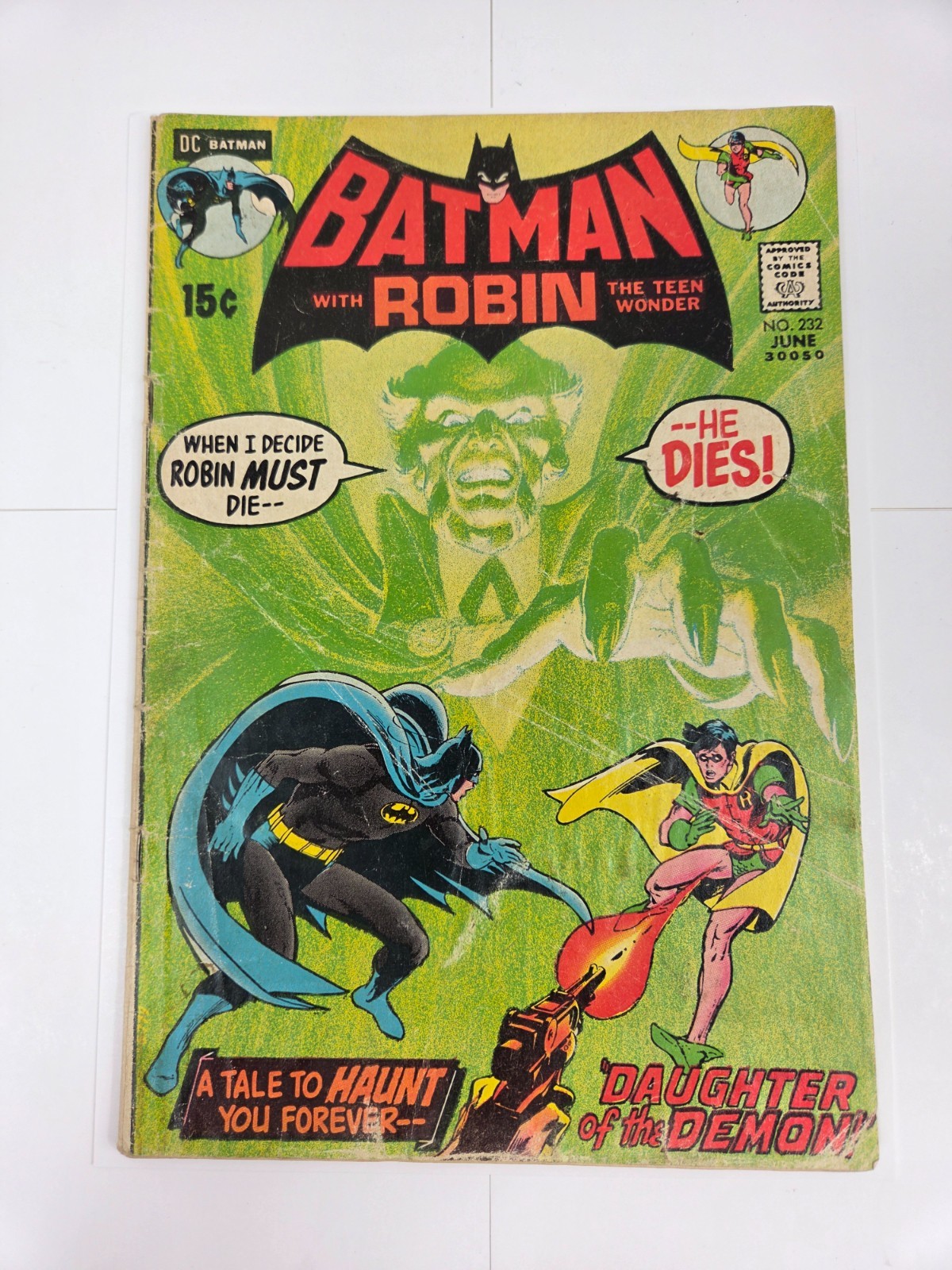 Batman #232 DC Comics 1971 - 1st Appearance of Ra's Al Ghul
