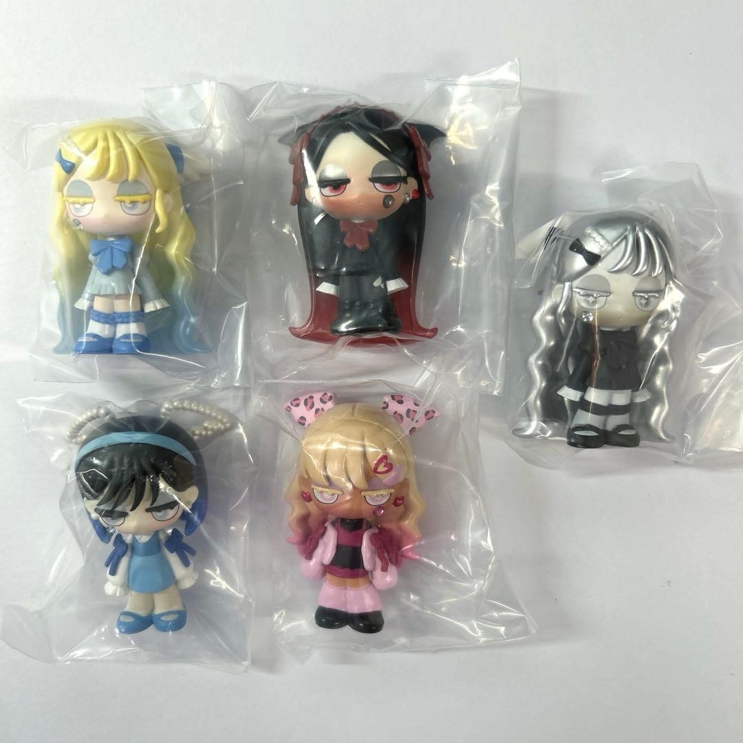 Bandai LilGemily Figure Collection Set of 5 Dolls Collectible 15+