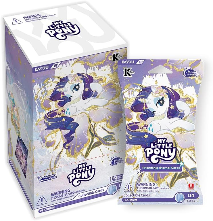 KAYOU My Little Pony Friendship Eternal Cards Moon Edition Series 4 Box 12 Packs KAYOU My Little Pony Friendship Eternal Cards Moon Edition Series 4 Box 12 Packs