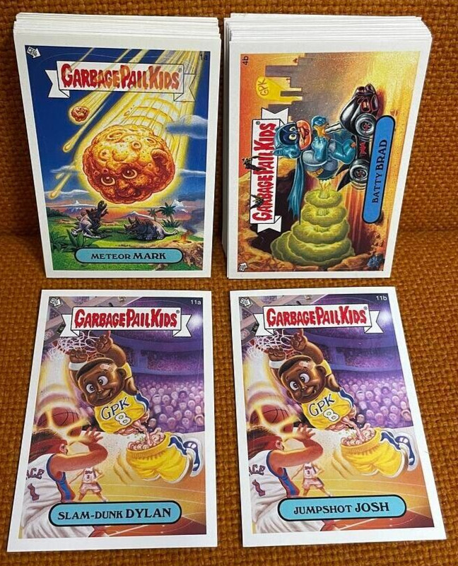 2006 Topps Garbage Pail Kids ANS5 All New Series 5 Complete 80 Card Set NBA KOBE