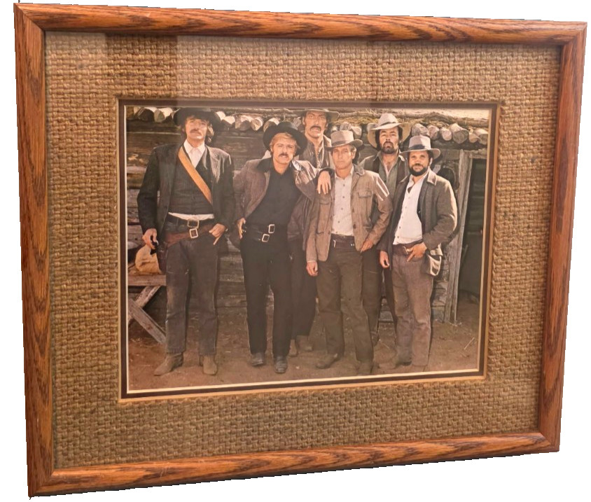 Vtg 1973 Butch Cassidy Sundance Kid Movie Still Framed NSS 73/323 Newman Redford