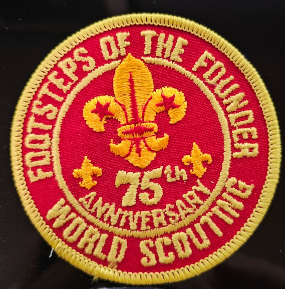 BSA 75th Anniversary of World Scouting - Footsteps of the Founder - 1982