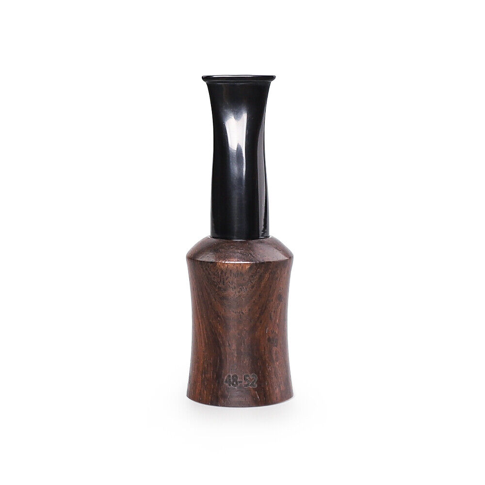 Ebony Wooden Cigar Mouthpiece Tips Portable Cigar Holder Size 48-52 Gauge Ring