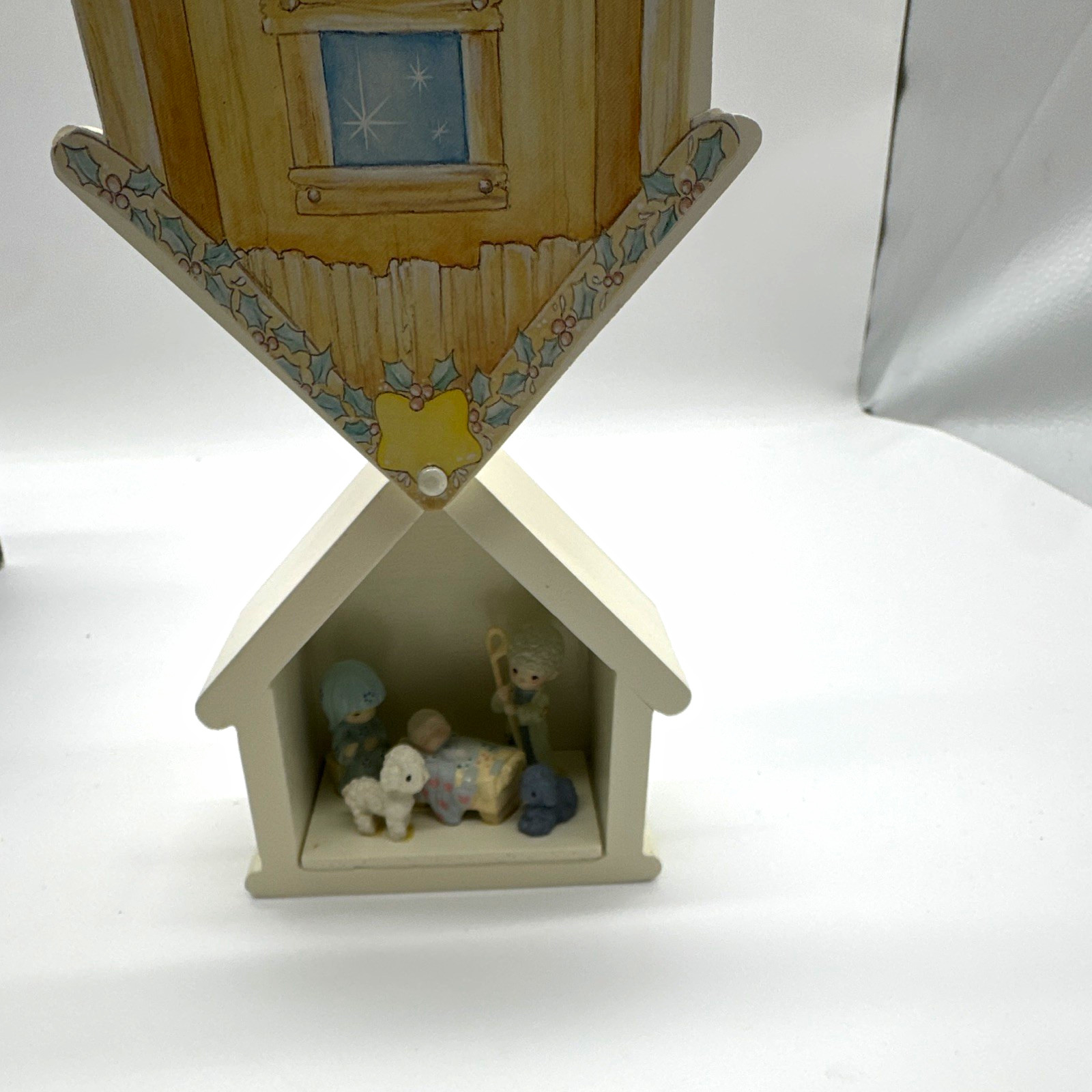 Precious Moments Come Let Us Adore Him Mini Nativity Set Christmas 1993