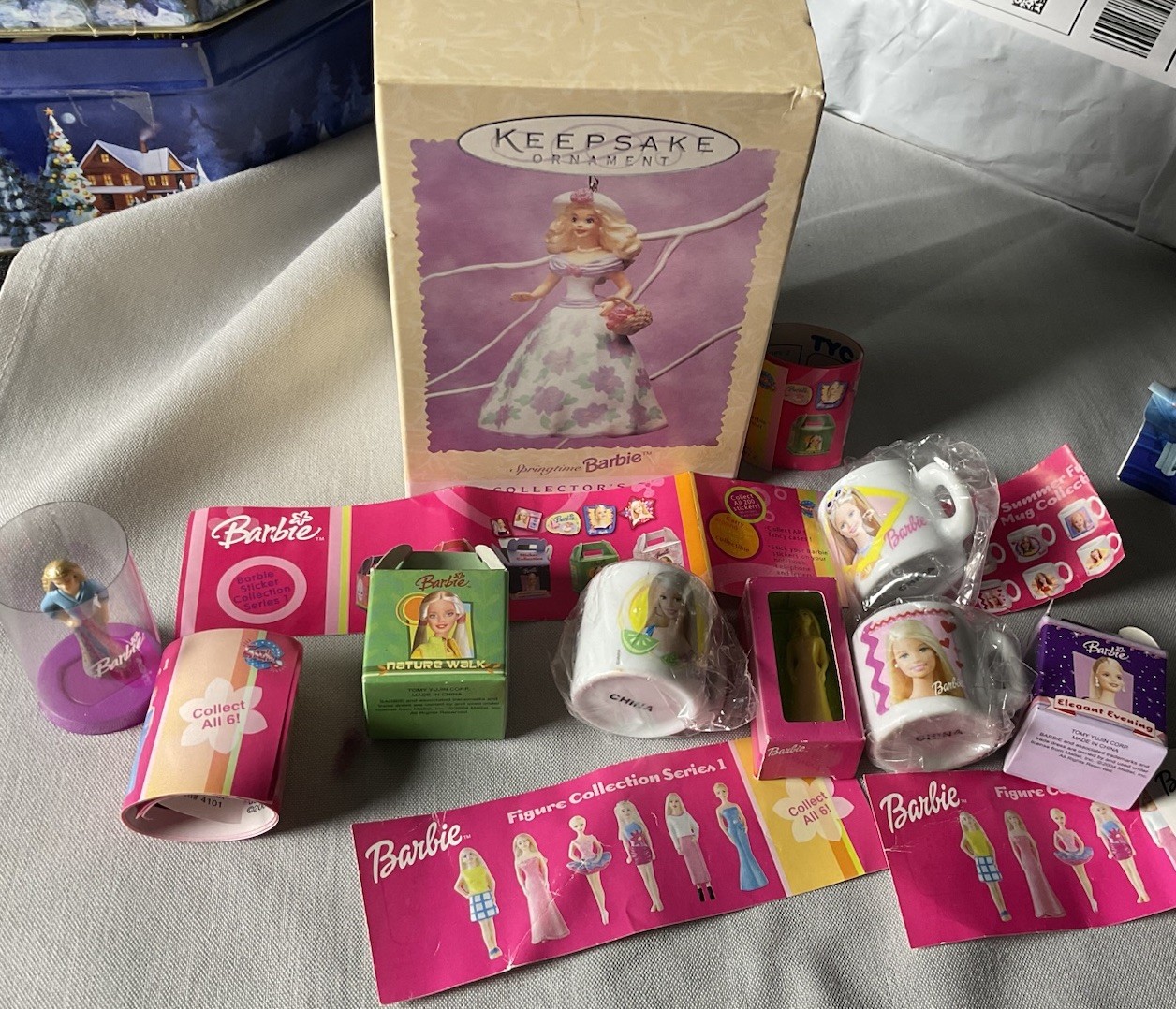 Vintage Barbie Collectibles ornaments Mini Figures Mug New See Photos Vintage Barbie Collectibles ornaments Mini Figures Mug New See Photos