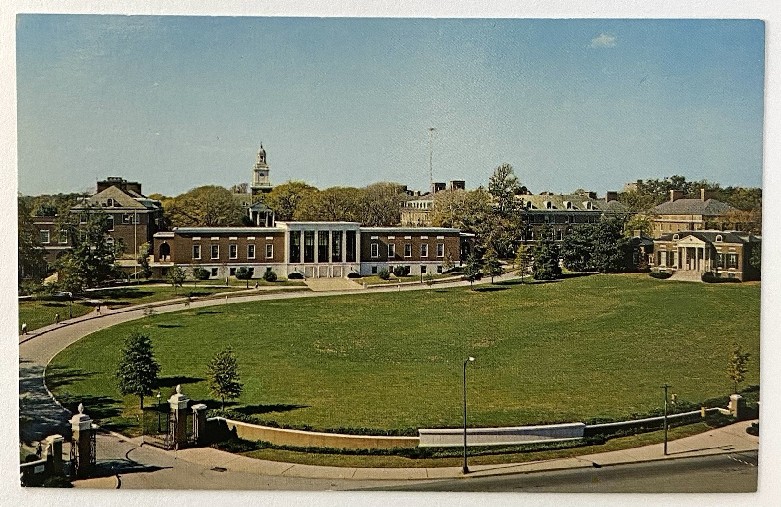 Baltimore Maryland, John Hopkins University Postcard Library Homewood House