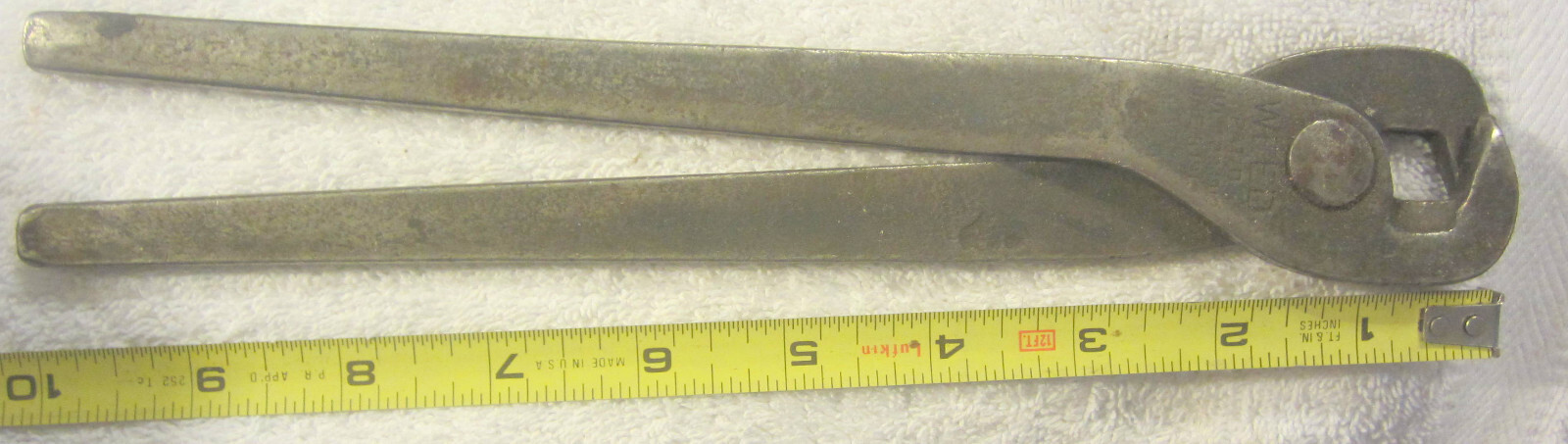 1915 antique WEED Tire Chain Pliers Pat July 1913 June 1915 Old  Tool,VTG