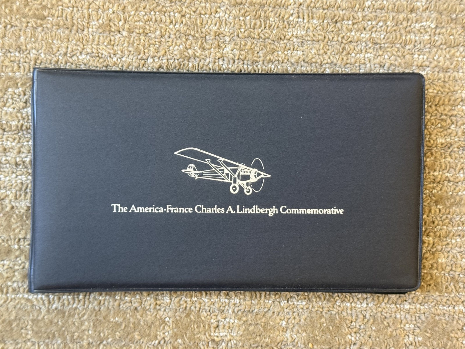 The America-France Charles A. Lindbergh Commemorative (2) Silver Coins 24KT The America-France Charles A. Lindbergh Commemorative (2) Silver Coins 24KT