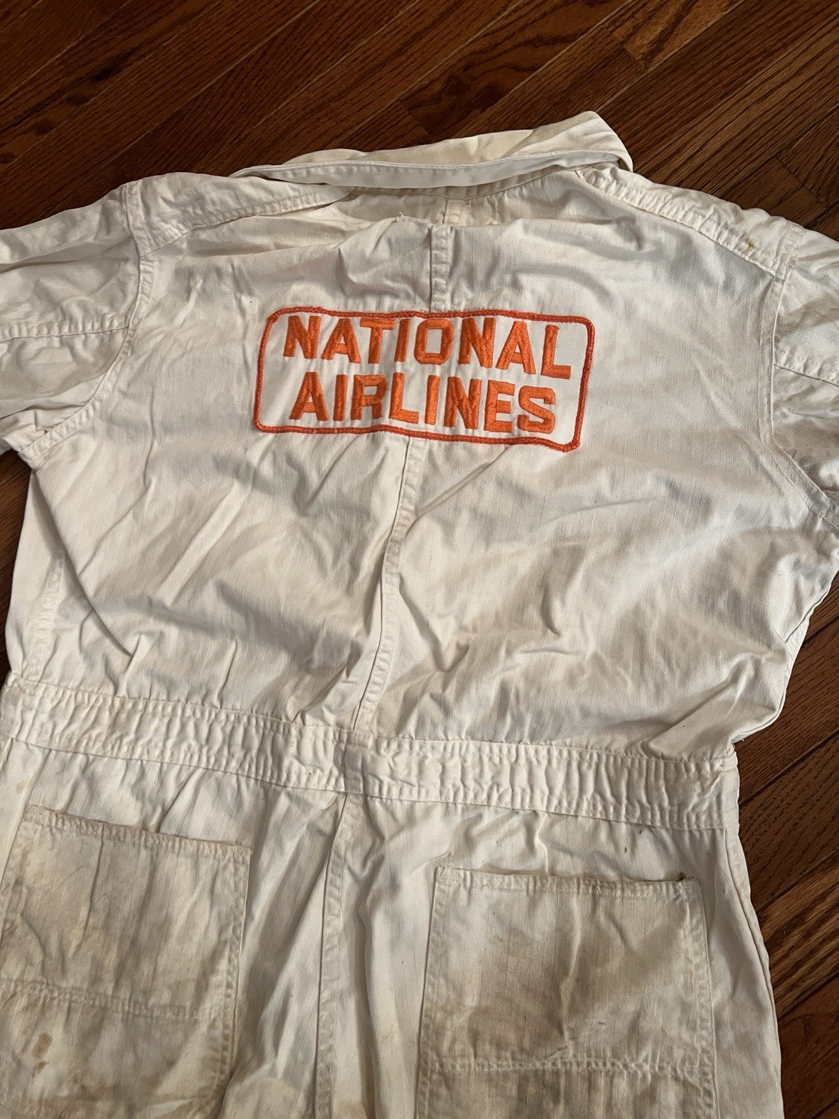 Vintage Rare National Airlines Coveralls Clothing Cleveland work Wear Buttons Vintage Rare National Airlines Coveralls Clothing Cleveland work Wear Buttons