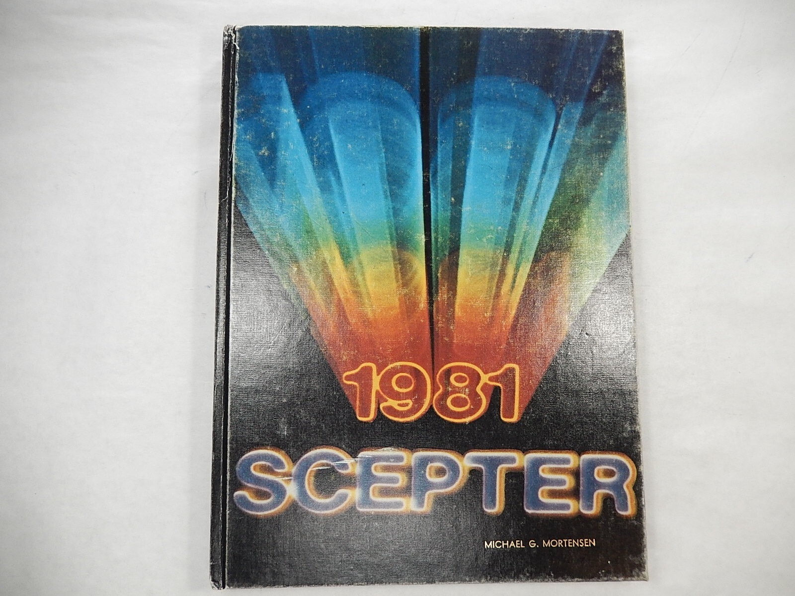 Yearbook, Mt. Eden High School, Hayward California, 1981, Scepter