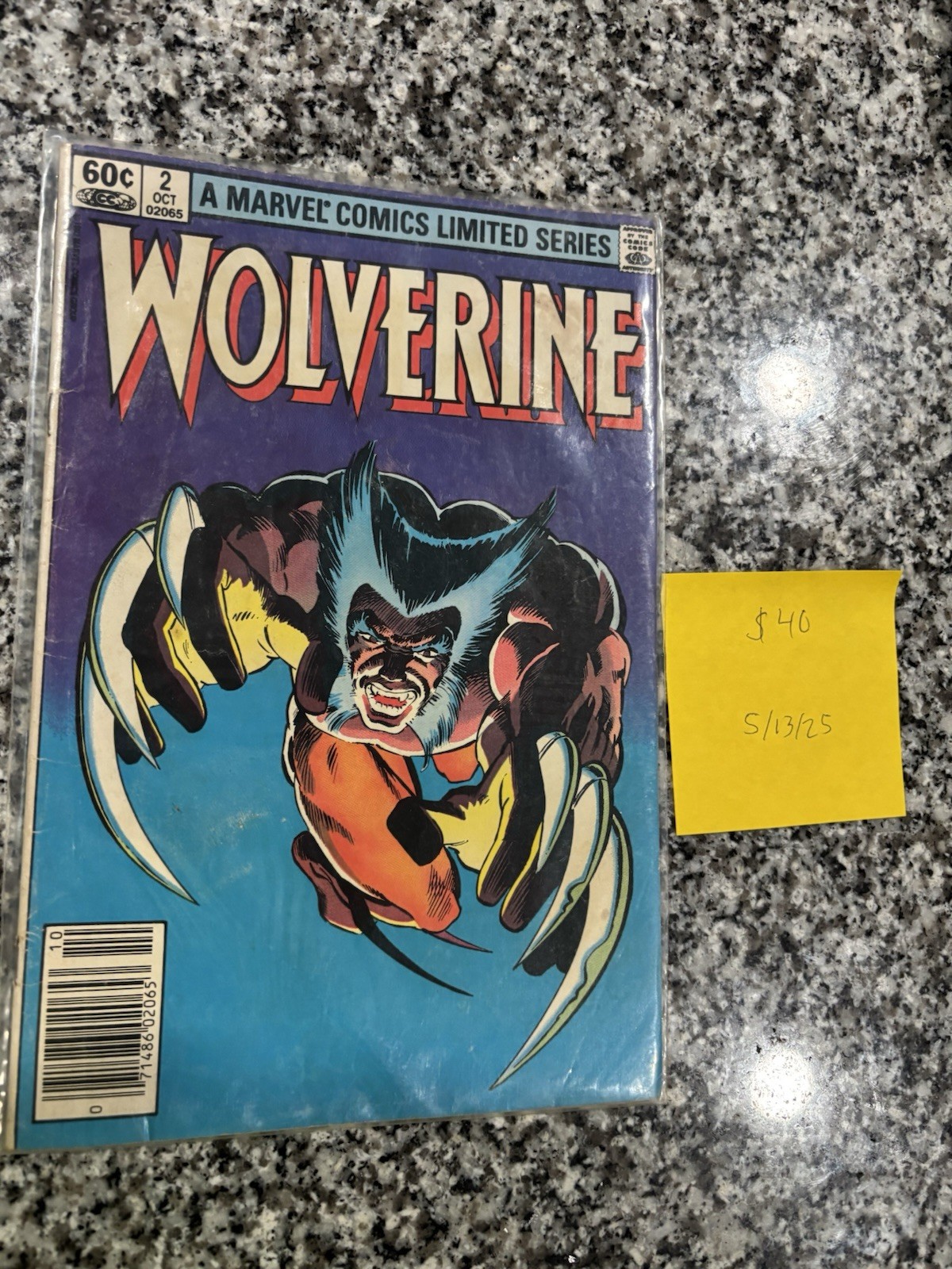Wolverine #2 (Marvel Comics October 1982)