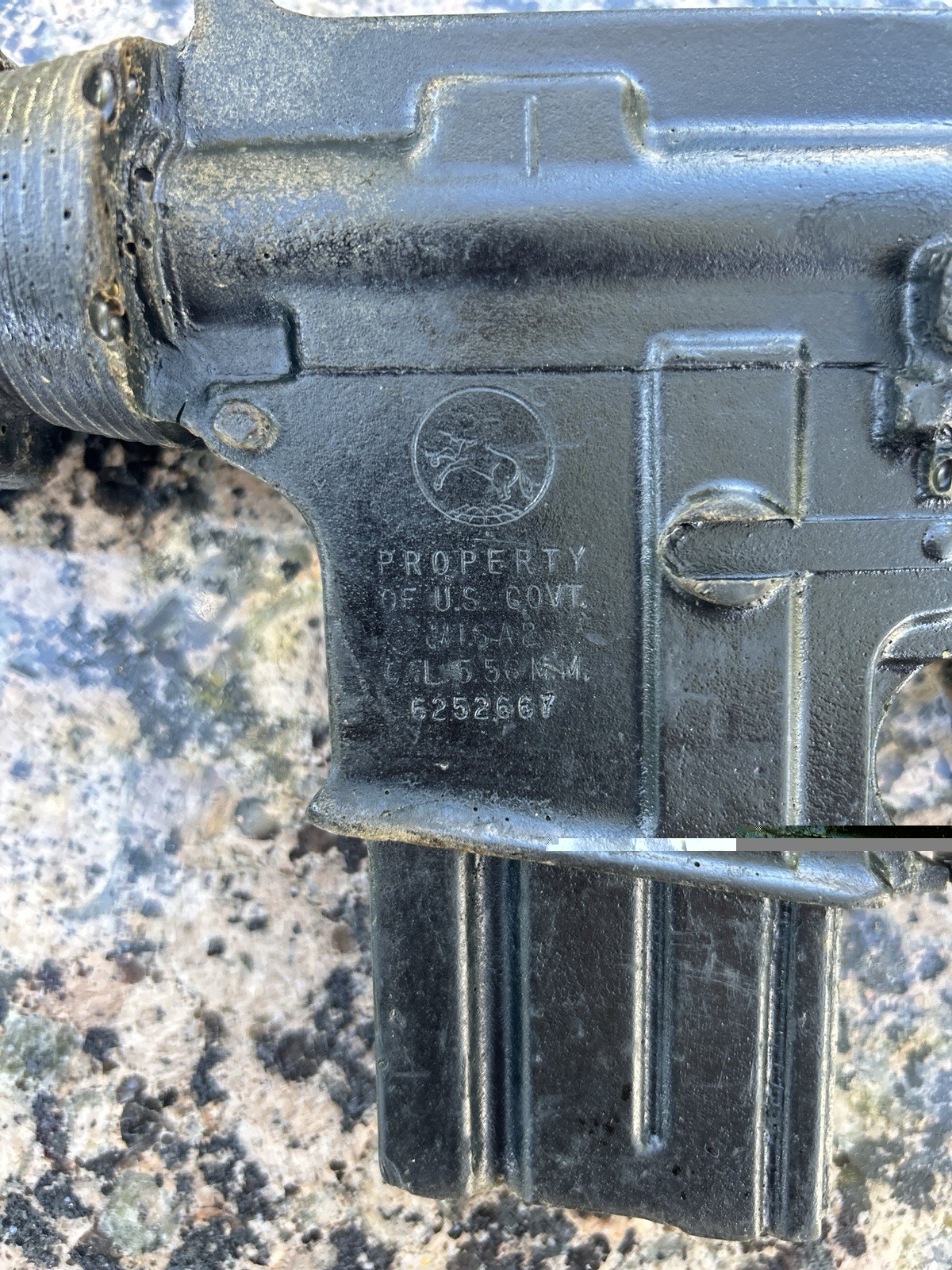 Vintage Colt M16A2 Rubber Duck Training Rifle Fort Knox TSC Vintage Colt M16A2 Rubber Duck Training Rifle Fort Knox TSC