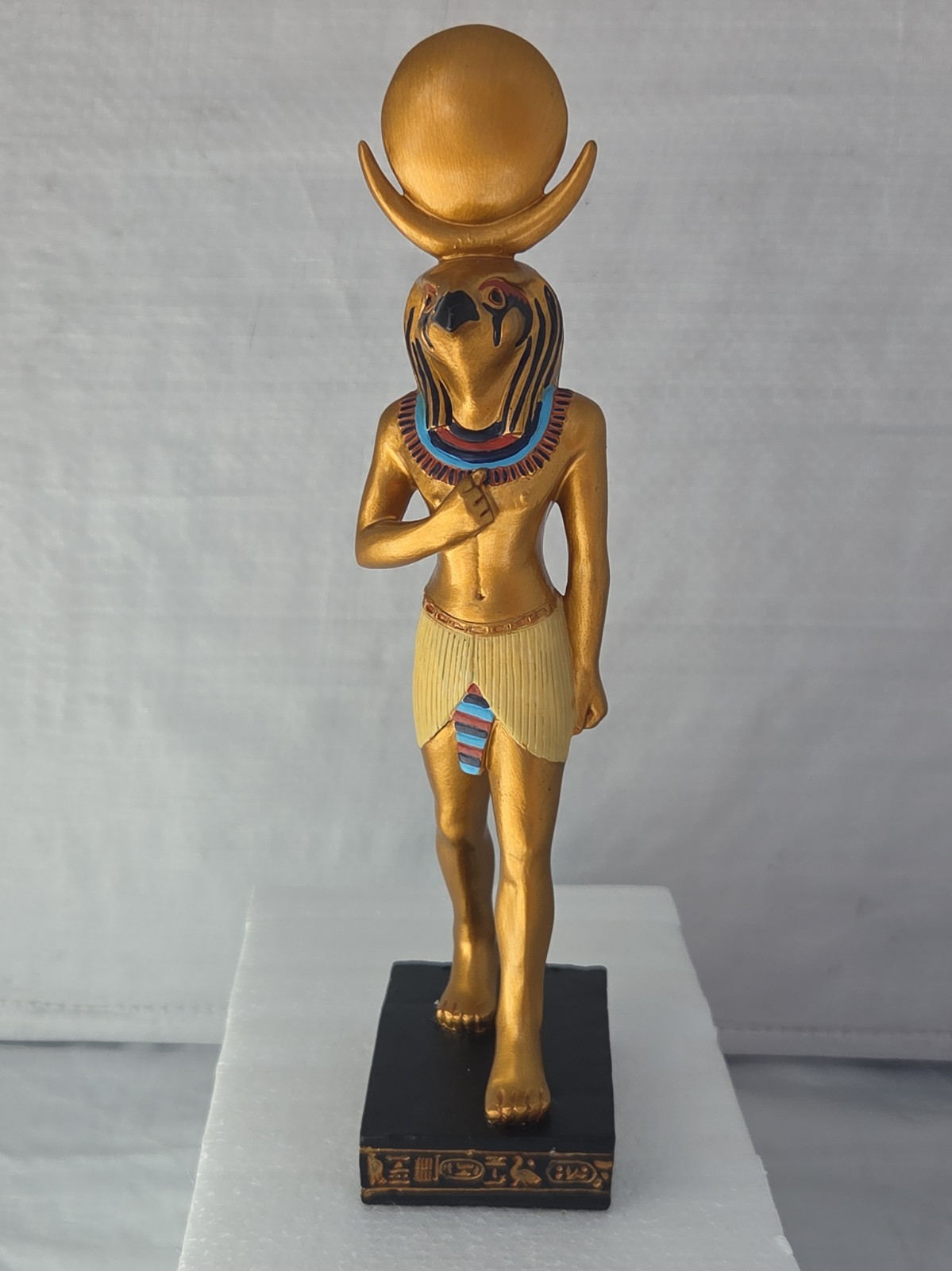 Veronese Design Egyptian God Thoth Ibis Head Statue Gold Resin Figurine 2000 Veronese Design Egyptian God Thoth Ibis Head Statue Gold Resin Figurine 2000
