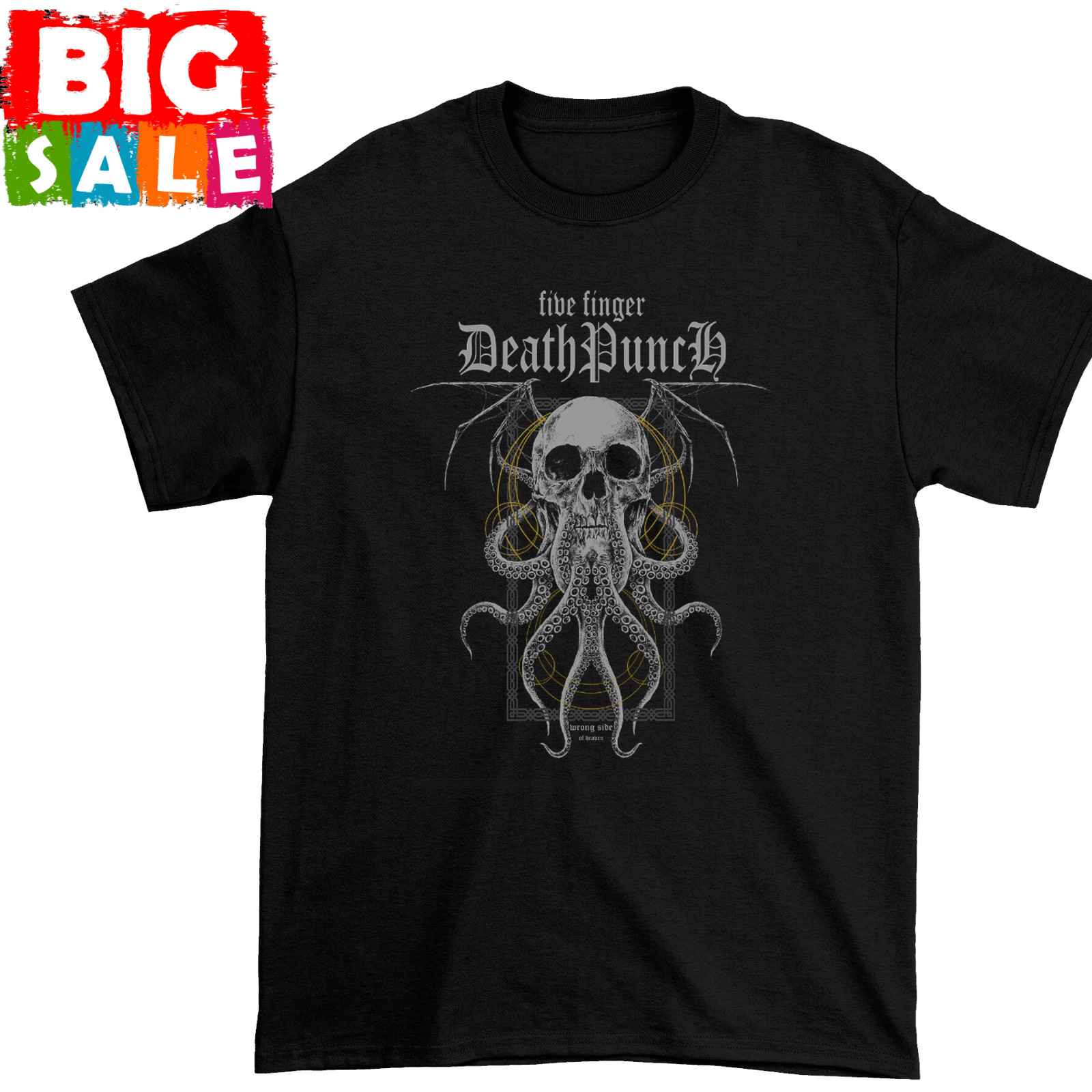 New Five Finger Death Punch Gift family Black unisex S-234XL shirt