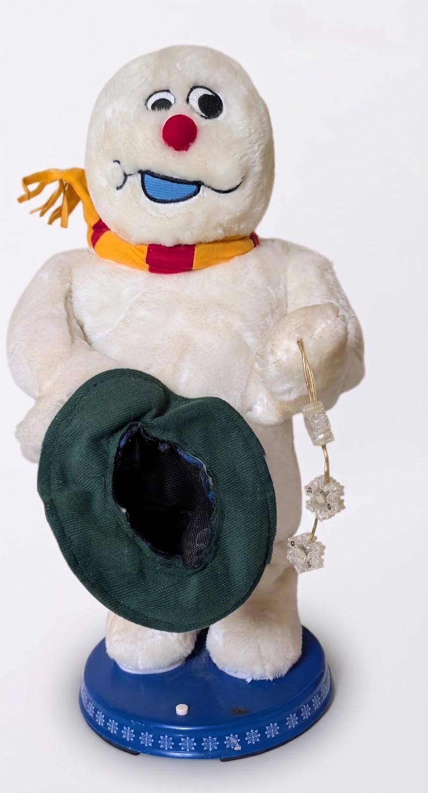 Vintage Gemmy Frosty The Snowman Animated Musical  Christmas Decor - FOR PARTS 