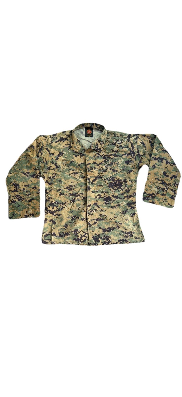 Marine Corps MCCUU Woodland MARPAT Blouse Jacket Size 35R USMC Cammies Marine Corps MCCUU Woodland MARPAT Blouse Jacket Size 35R USMC Cammies