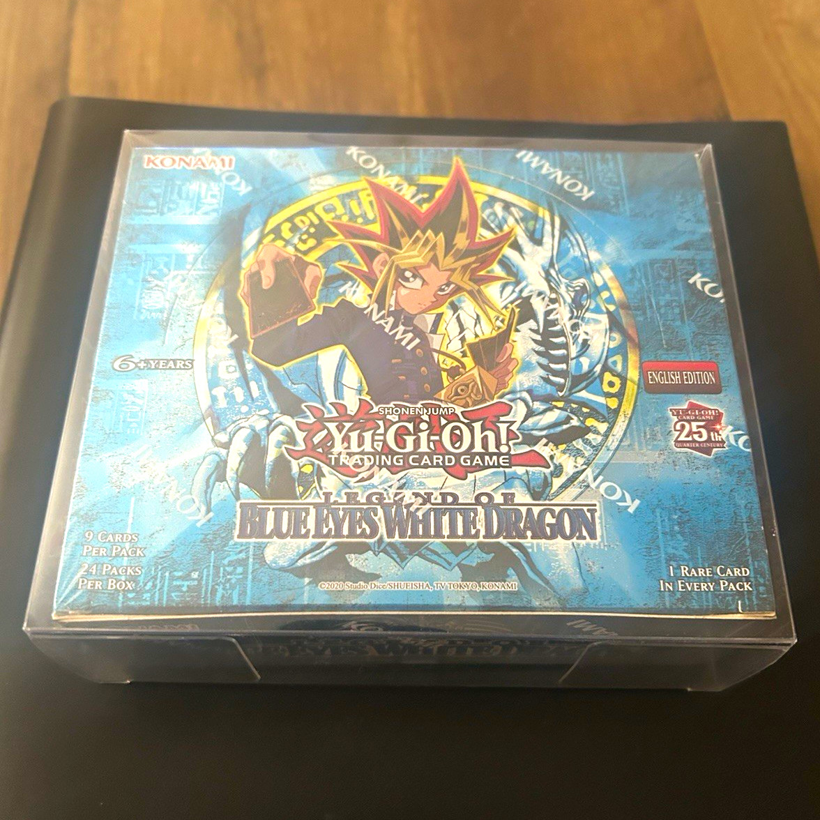 Konami Yu-Gi-Oh TCG Legend of Blue Eyes White Dragon Booster Box 216 Cards