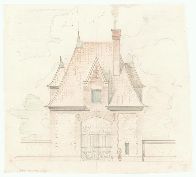Photo:Asheville North Carolina Biltmore Gate Lodge George Vanderbilt 1895