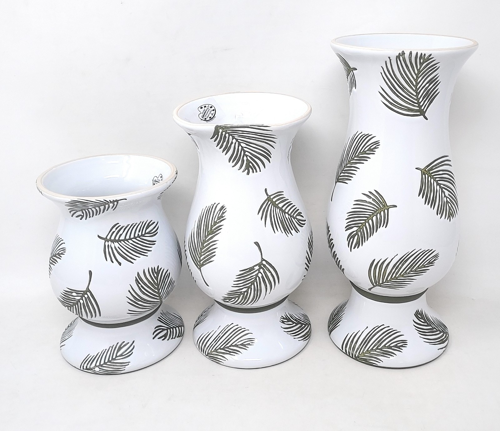 Temp-tations 3 pc Flowers & Flames: Candle Holder & Vase, PALM T49320 Temp-tations 3 pc Flowers & Flames: Candle Holder & Vase, PALM T49320