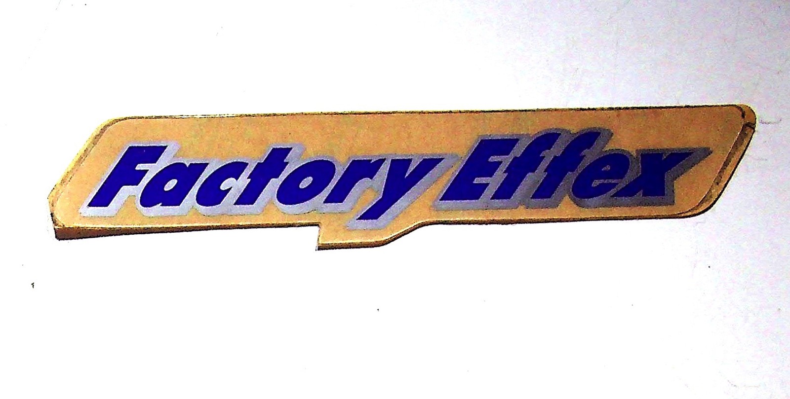 Factory Effex Sticker Motorcycle Decal Silver Tone Logo Racing Vinyl Graphics Factory Effex Sticker Motorcycle Decal Silver Tone Logo Racing Vinyl Graphics