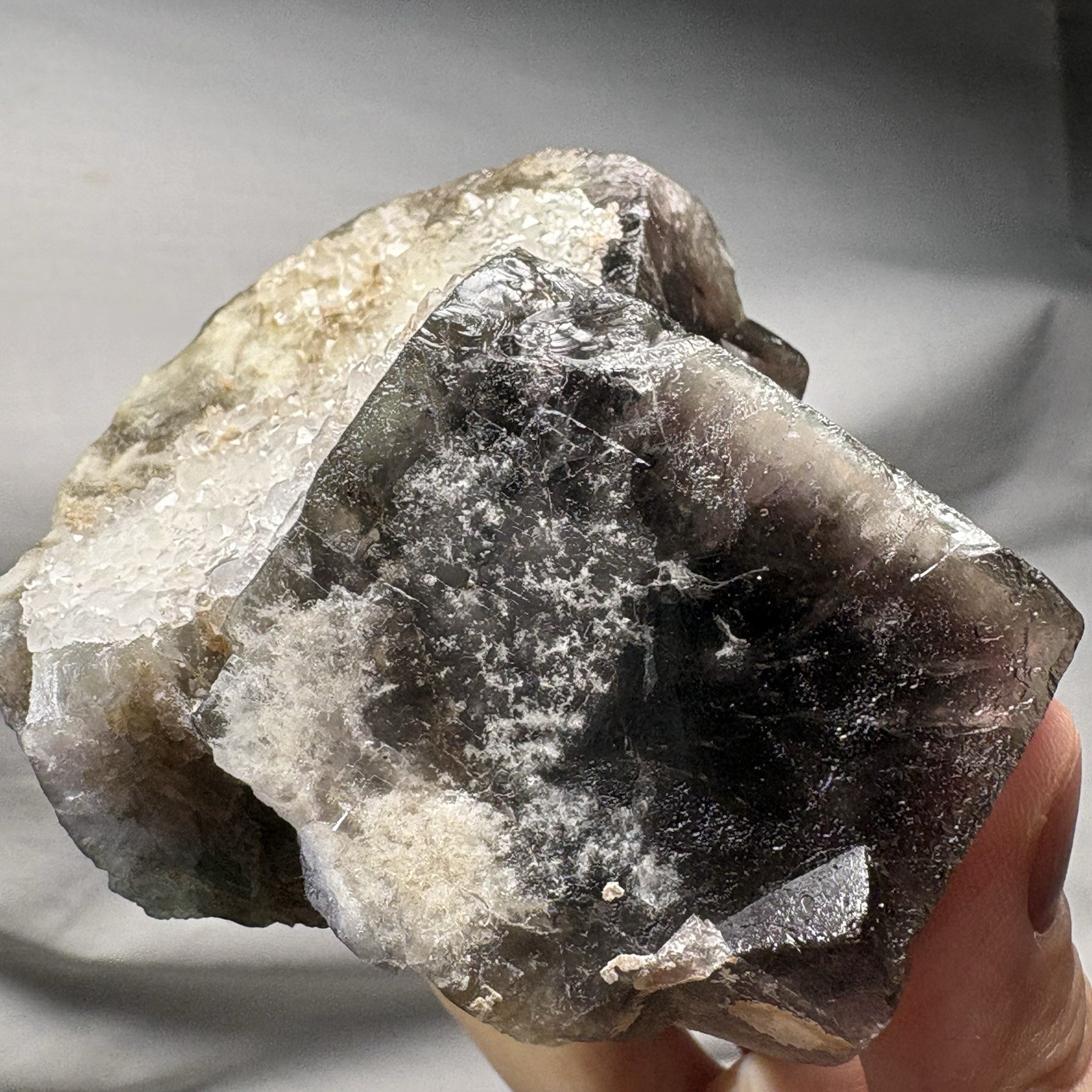 1Lb Huge 48mm Cube Natural Phantom Fluorite Crystal Raw Mineral Specimen Nigeria