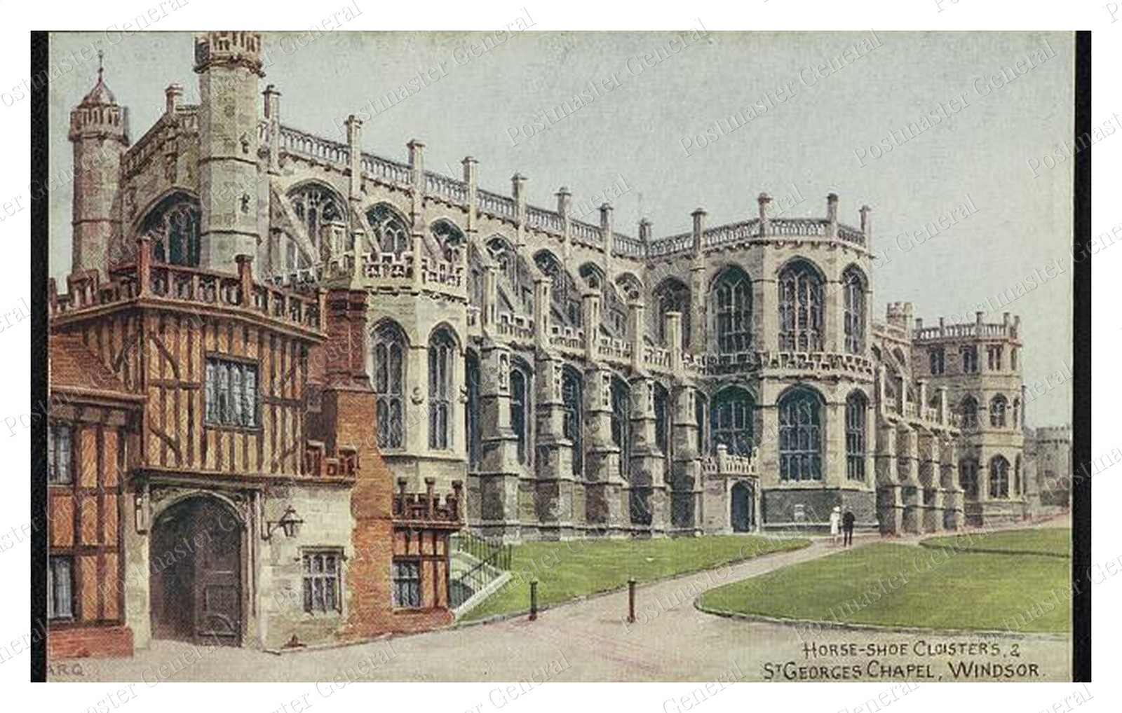 Windsor St. George\'s Chapel Standard Postcard COPY RPPC Windsor St. George\'s Chapel Standard Postcard COPY RPPC