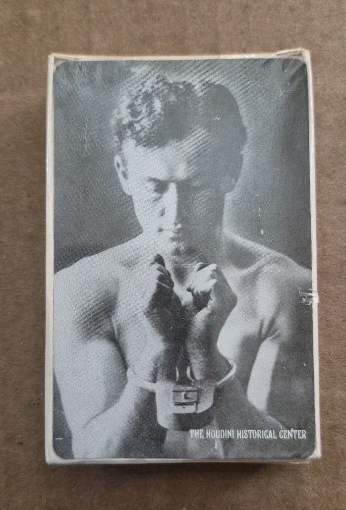 Vintage Original Sealed Harry Houdini Playing Cards The Houdini Historical Cntr