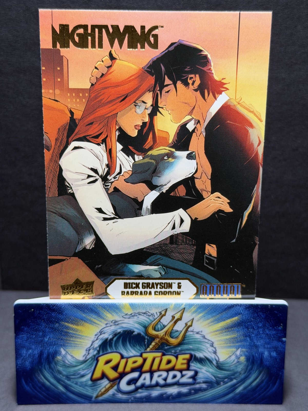 2024-25 Upper Deck DC Annual Nightwing NW-15 Dick Grayson Barbara Gordon