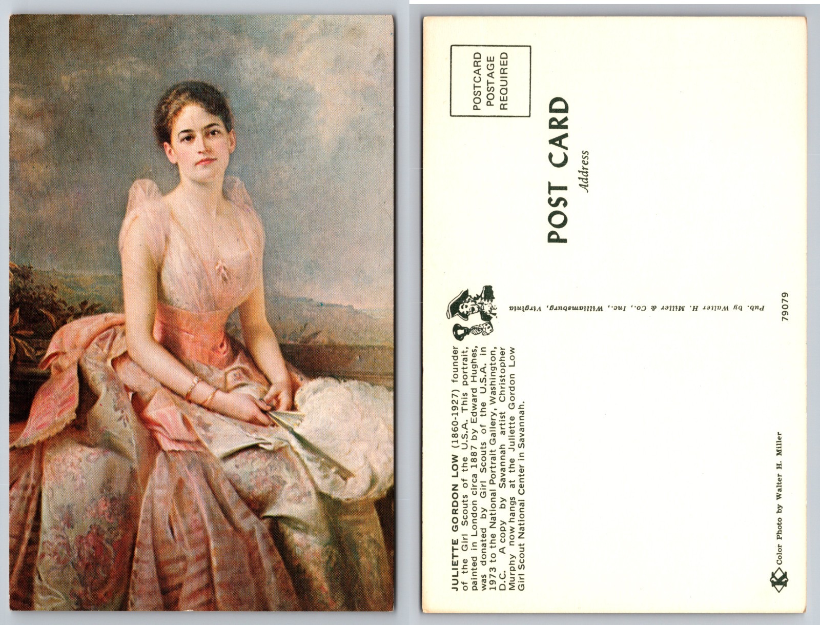 Juliette Gordon Low Portrait Postcard