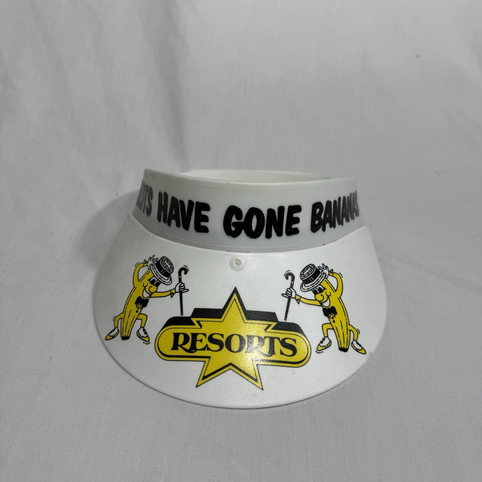 Vintage Gambling Casino Slots Have Gone Bananas Resorts Plastic Visor