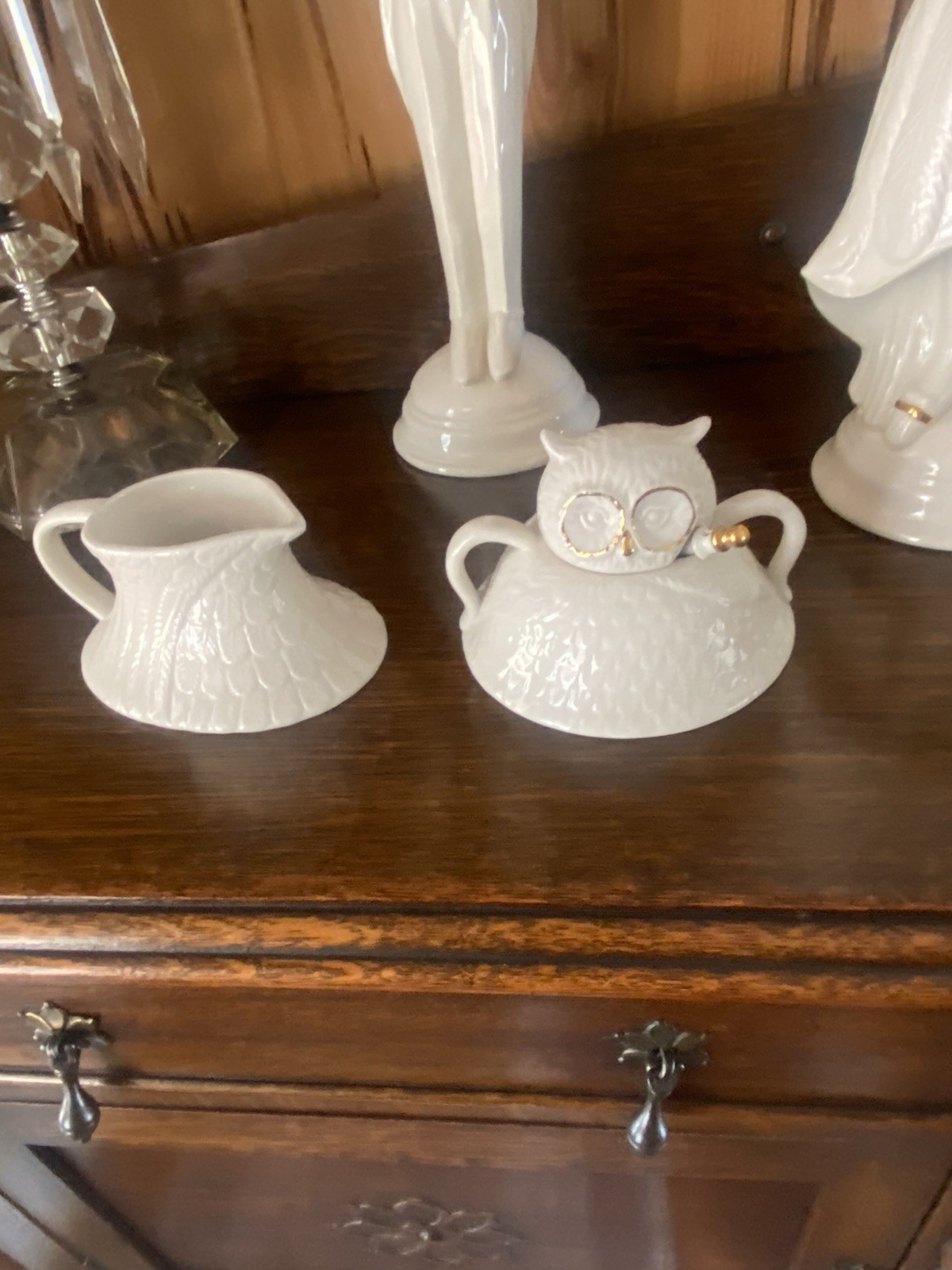 ANTHRO FLORENCE BALDUCCI OWL SUGAR/CREAMER WILD MASQUERADE