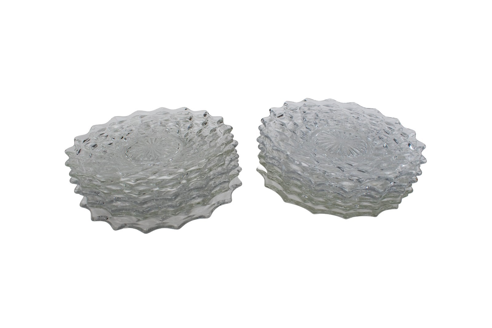Fostoria American Clear Glass 8\ Fostoria American Clear Glass 8\