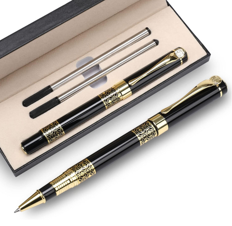 YIVONKA Luxury Ballpoint Pens Nice Ball Pen Best Gift for Men Professional