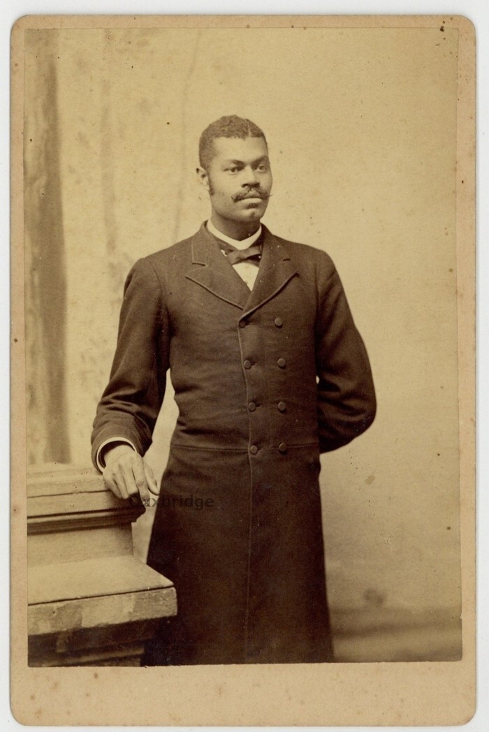 Outstanding African American Gentleman Photo 1870 Handsome Classy Black Man Male