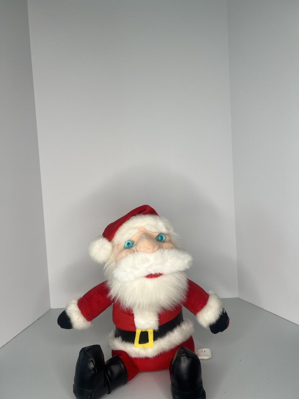 Angelia Mor's Gemmy Animated BLUE EYE Santa Claus Musical Christmas Plush Angelia Mor's Gemmy Animated BLUE EYE Santa Claus Musical Christmas Plush