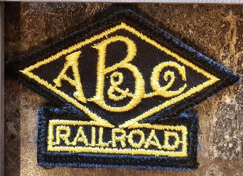 A B & C RAILROAD ATLANTA BIRMINGHAM & COAST Embroidered PATCH A B & C RAILROAD ATLANTA BIRMINGHAM & COAST Embroidered PATCH