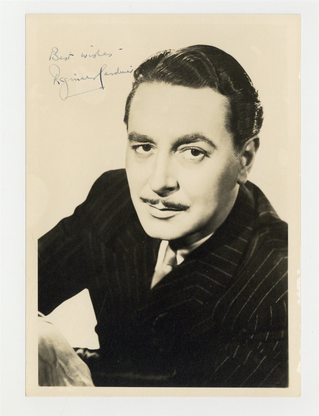 Reginald Gardiner 1938 Signed 5x7 English Actor TV Film Photo Portrait J14298 Reginald Gardiner 1938 Signed 5x7 English Actor TV Film Photo Portrait J14298
