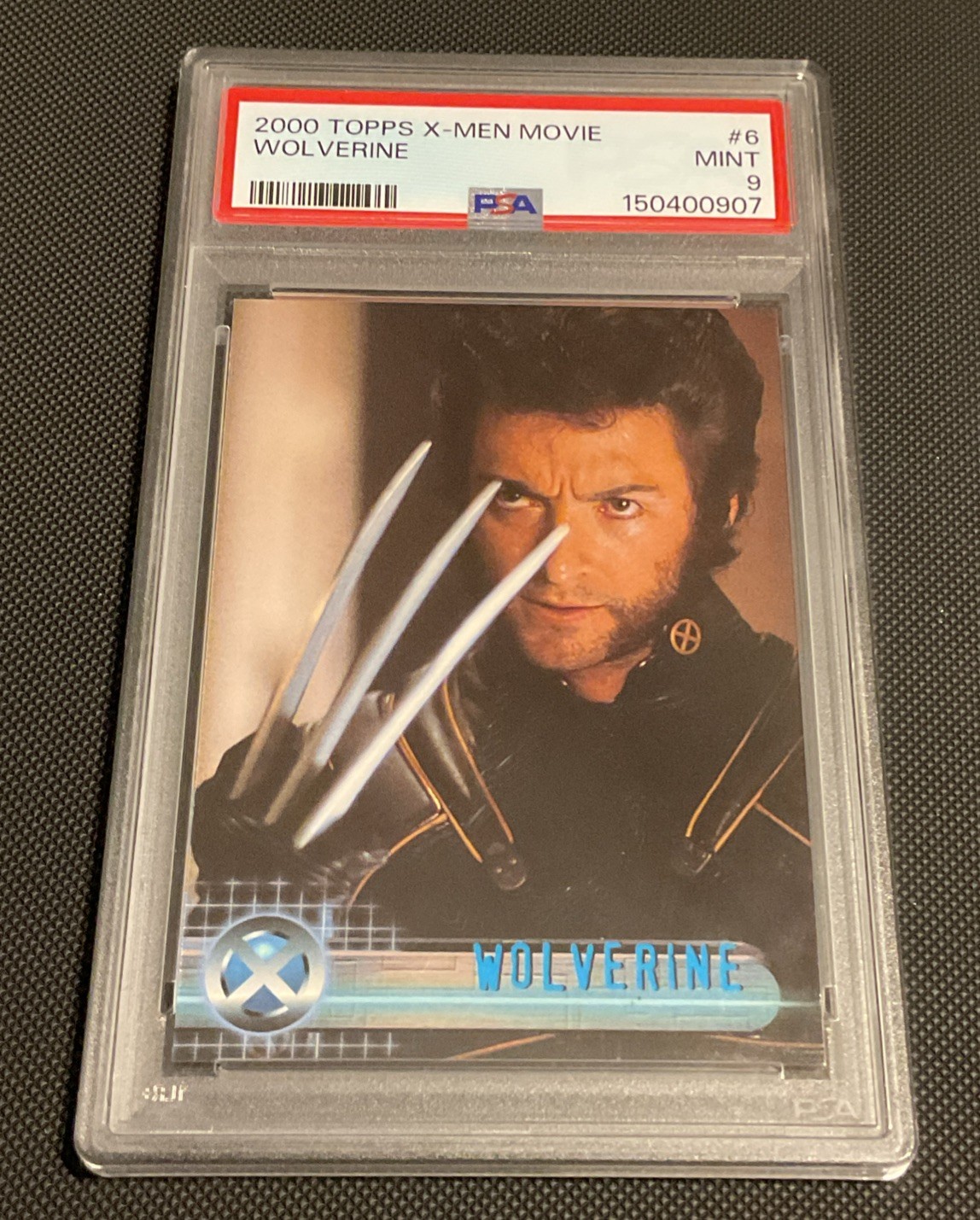 2000 Topps X-men Wolverine #6 Hugh Jackman Rookie PSA 9 2000 Topps X-men Wolverine #6 Hugh Jackman Rookie PSA 9