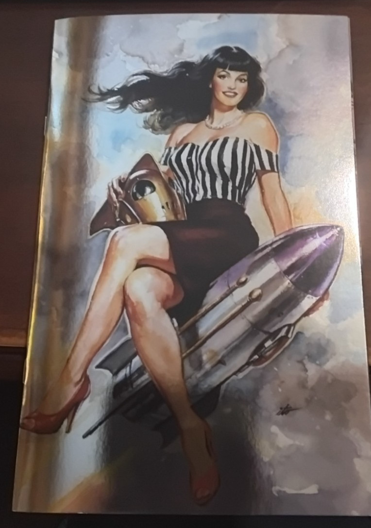 The Rocketeer: Infiltrator #3 VIRGIN FOIL, GREAT COVER