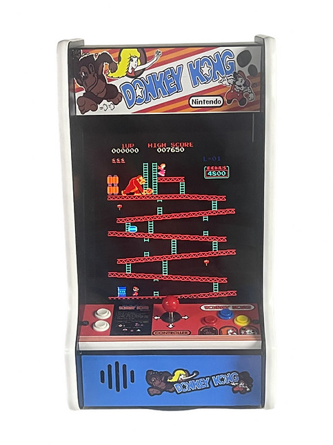 Donkey Kong Countertop Arcade Machine Upgraded with 516 Games