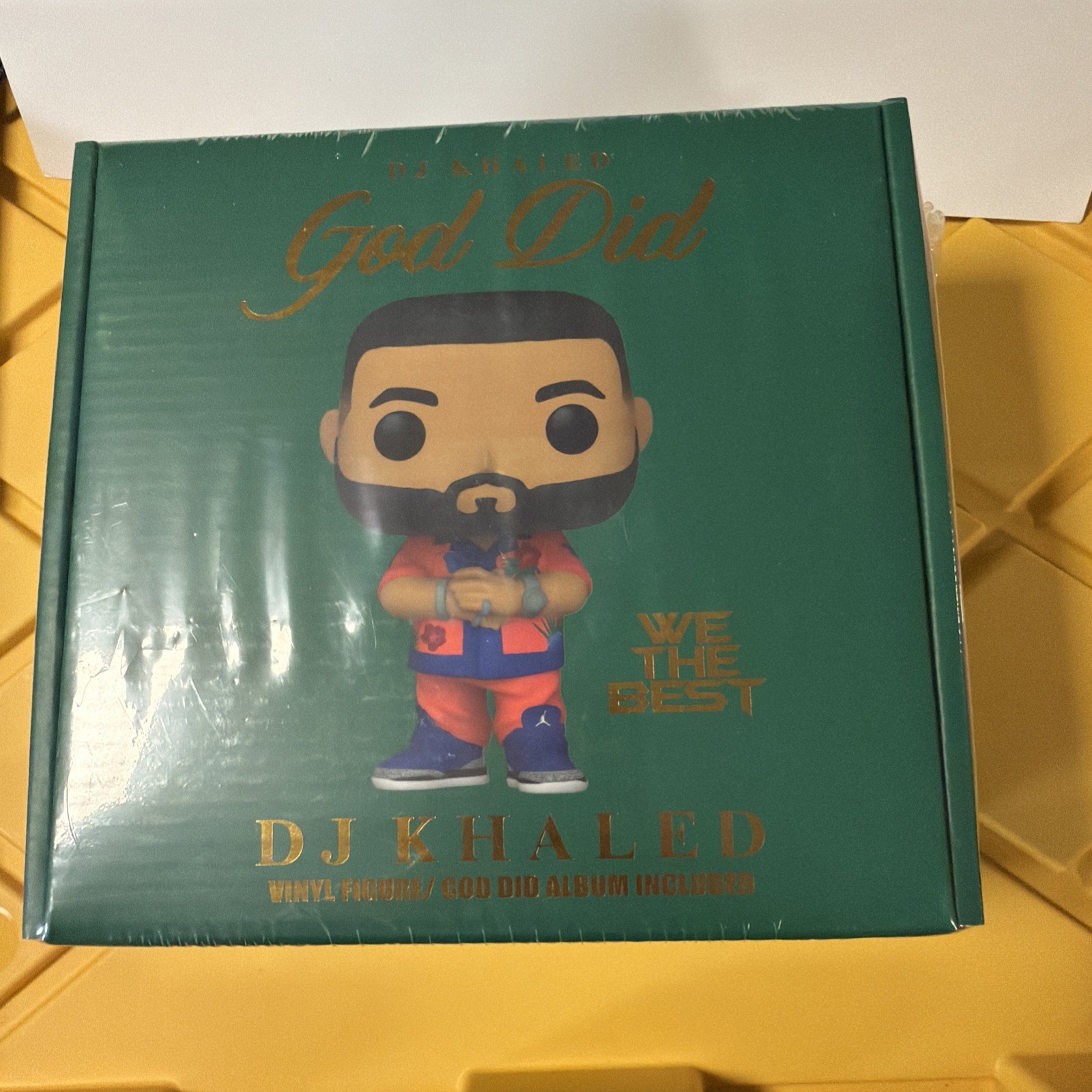 Funko Pop Exclusive DJ KHALED MJ BOX SET GOD DID CD SIZE First Edition LE 500 Funko Pop Exclusive DJ KHALED MJ BOX SET GOD DID CD SIZE First Edition LE 500